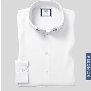 Charles Tyrwhitt White Button Down Shirt